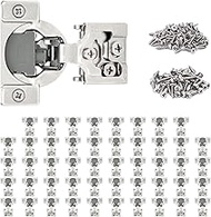 Nuk3y Overlay Soft Close Cabinet Hinge 105 Degree with Screws (50, 1/2" Overlay)