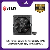 MSI Power Supply MAG A750BN PCIE5