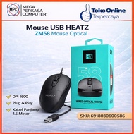 USB Mouse HEATZ ZM58 Optical Mouse