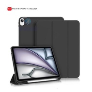 Flip Cover Smart Cover Slot Pen Ipad Air 11.0" M2 2024 / Ipad Air 6 11.0'" Ipad Air 7 / Ipad Air 11 