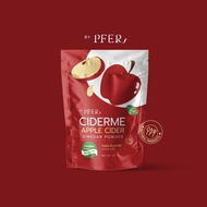 PFER CIDERME APPLE CIDER VINEGAR POWDER แอปเปิ้ลไซเดอร์ น้ำชง รสส้มยูซุ ผงชงดื่มแอปเปิ้ล ไซเดอร์มี 50g.