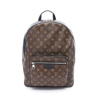 LOUIS VUITTON Josh Rucksack 背包 M41530 Monogram macassar 棕色 二手男款 LV