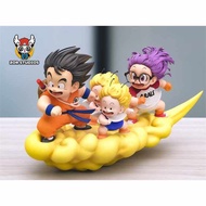 ZOR Studio - Vehicle Series 002 - Kid Goku & Arale Dragon Ball Resin Statue GK Anime Figure