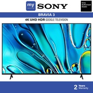 [FREE SHIPPING] Sony 55 65 Inch Bravia 3 4K HDR Processor X1™ S30 4K UHD HDR Google TV K-55S30 K-65S