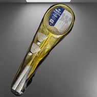 Badminton racket 2pcs set with 2pcs shuttlecocks