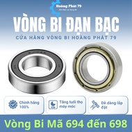 LQZB Mini Bearings 694,495,696,697,698 ZZ/2RS - Hoang Phat Bearings 79