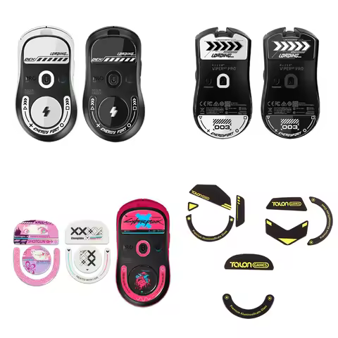 1Pack New TALONGAMES Glass Mouse Skates Glide Feet Pads Mouse Feet Sticker For G502 G502X Pulsar X2/