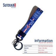 GANTUNGAN PARIS SAINT-GERMAIN BL LANYARD KEYCHAIN | KEYCHAIN | Hanger