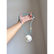 Unbeaten/French Retro Vacation Style Colorful Straw Hat Necklace Travel Photograph Small Fresh Acces