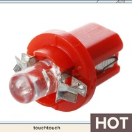 LED counter dashboard B8 BULB - 5 d T5 with support Red TUNING auto car light touchtouch.