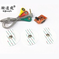 AD8232 Module ECG Measurement Pulse Heart Rate Monitor ECG Sensor Module with Electrode Line