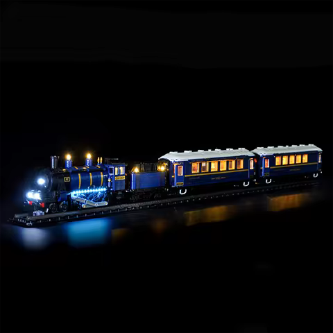 LYBMTWF LED Lighting Kit Compatible with Lego 21344 Orient Express Train building blocks (NOT Includ