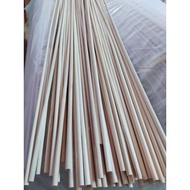 20 5mm round bamboo sticks, 80cm long to make cotton candy