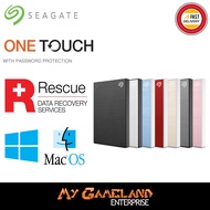 Seagate One Touch With Password 1TB / 2TB / 4TB External Hard Drives | EXT HDD | Hard Disk (BRAND NE