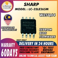 W25Q64 LC-40LE268M SHARP EEPROM / BIOS / FIRMWARE LC-40LE268