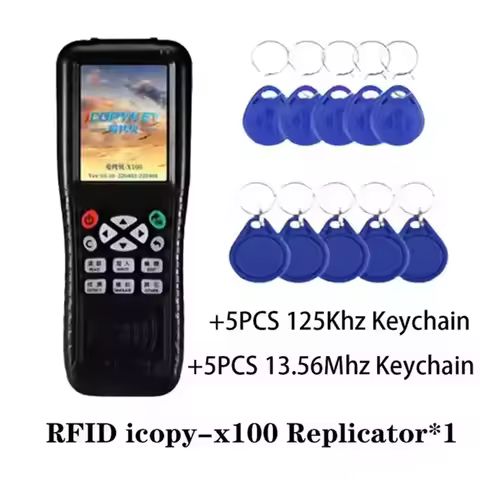 X100 Icopy RFID Copier Met Volledige Decode Functie Smart Card Key 3 5 8 Versie Nieuwste Nfc Ic Id D