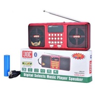 JOC H1822UR BT BLUETOOTH RECHARGEABLE FM RADIO WITH SD CARD WITH AL_QURAN