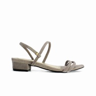 Women's Sandals Chunky Heels HL045-Gray shumi label