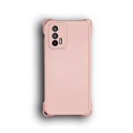 4 Corner Drop Proof Phone Case Glossy for Realme GT 5G Neo 2T Q3 Pro 5G RMX3031 2202 2205 3357 Flexi