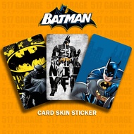 BATMAN - ATM CARD STICKER - TOUCHXGO STICKER - T*G STICKER - ACCESS CARD STICKER - DEBIT CARD STICKE