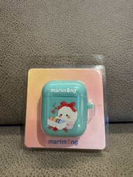 韓國李洗賑毛球  Marimong Apple AirPods 1 2 sleeve case  無線藍牙耳機保護殼