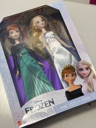 Mattel Disney Frozen 冰雪奇緣 Anna Elsa 娃娃套裝
