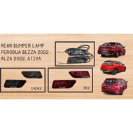 Perodua Alza 2022 / Ativa / Bezza 2020 Rear Bumper Reflector with Runing Light