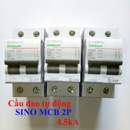 [SINO] Cầu Dao Tự Động MCB 1 Pha - 2 Pha - 3 Pha