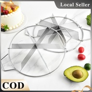 6/8Grids Pizza Cutter Cake Divider Equal Pizza Slicer Pizza Cutter With Handle Bread