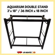 Aquarium Stand for 3 feet x 1.5  feet / 36" x 18" / 3' x 1.5' Kaki Akuarium Besi