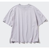 KATUN UNIQLO AIRISM COTTON T-SHIRT CREW NECK SHORT SLEEVE WOMEN'S TSHIRT AIRISM UNIQLO