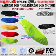 sarung jok motor bebek YAMAHA JUPITER MX KING VEGA F1ZR sarung cover pelindung jok motor bebek ANTI 