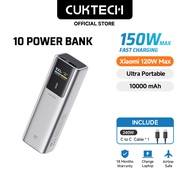 CUKTECH 150W Max Fastcharging 10000mAh Portable Powerbank Xiaomi 120W Max Samsung 45W（10 Power Bank）