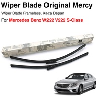Mercedes W222 V222 Frameless Wiper Kit Front WindowOriginal S350 S400