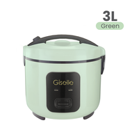 Giselle 3.0L Electric Multicooker Rice Cooker Auto Keep Warm Non-Stick inner Mini Rice Cooker Periuk