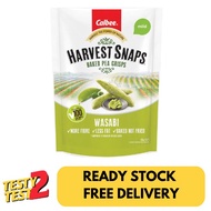 Calbee Harvest Snaps Baked Pea Crips - Wasabi 93g