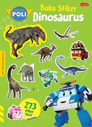 ROBOCAR POLI : BUKU STIKER DINOSAURUS