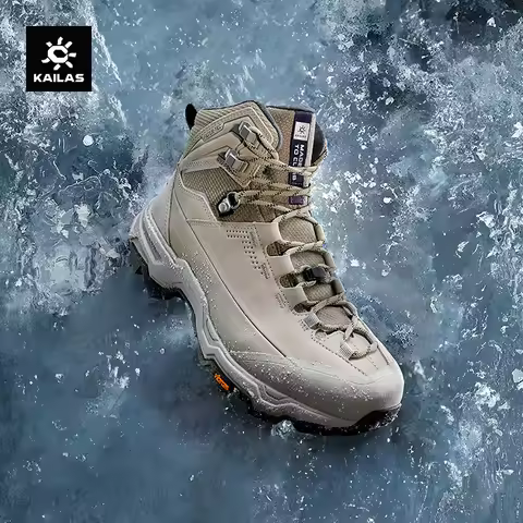 KAILAS N53-2 FLT Women's Ice Grip Anti-Slip Hiking Shoes Outdoor Waterproof Sport Sneakers KS2442250