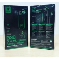 [Ready Stock] 100% ORIGINAL Plextone G30 Dual Microphone Gaming Headset