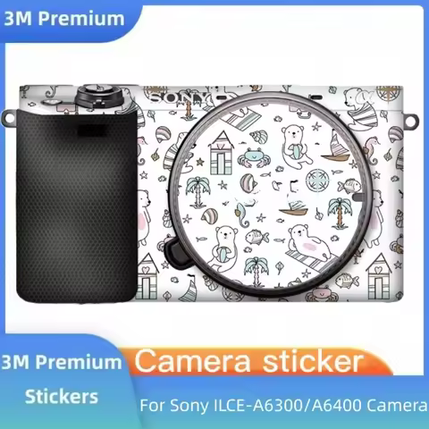 A6400 A6300 Camera Anti-scratch Cover Film 3M Premium Decal Skin for Sony ILCE-A6300 & A6400 Camera 