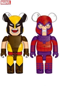 MEDICOM TOY - BE@RBRICK BEARBRICK 2022一番賞 X-MEN Wolverine 400% x Magneto 400%
