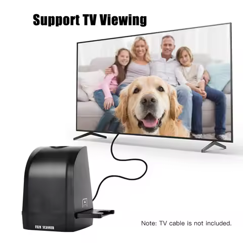 135 Film Slide Scanner Converter Portable Negative Film Scanner 8 Megapixel CMOS Convert 35mm/135mm 