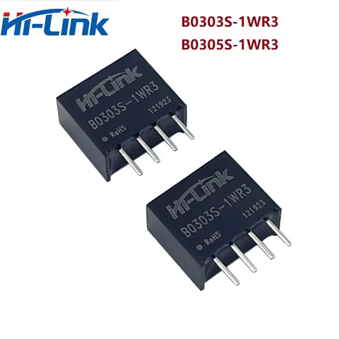 5pcs Free Ship Hi-Link 1W 3.3V 5V DCDC B0305S-1WR3 B0303S-1WR3 Smart Electronics Isolated Unregulate