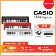 CASIO CT-S1 Keyboard [FREE: X-stand] (Assorted Colors) ( CTS1 ) 61 keys Portable Digital Electronic