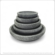 Original Stone Mortar 20 22cm free genuine stone mortar and pestle/ Mortar and Pestle Original Templ