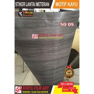 DE BESS SELER WALLSTIKER!! Stiker Kayu Stiker LEMARI Stiker Lantai Vinil TAHAN GORES
