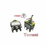 TOOWEI DPDT 6PIN ON-ON Toggle Switch AC250V 15A