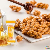 Korean Honey Twist Snack Mini Kkwabaegi | Bite Size | Individually Wrapped Snack