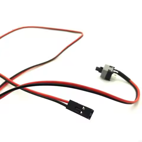 L9BA Push Button 1M/2M/for 3M ATX PC Computer Motherboard Power Cable Original On/Off/Reset Cable Co