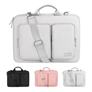 ❐❈  Hot13.3/14/15.6/16 Inch Women Shockproof Laptop Bag Notebook Case Sleeve For Macbook Air Pro Hp13 15 Business Shoulder Briefcase